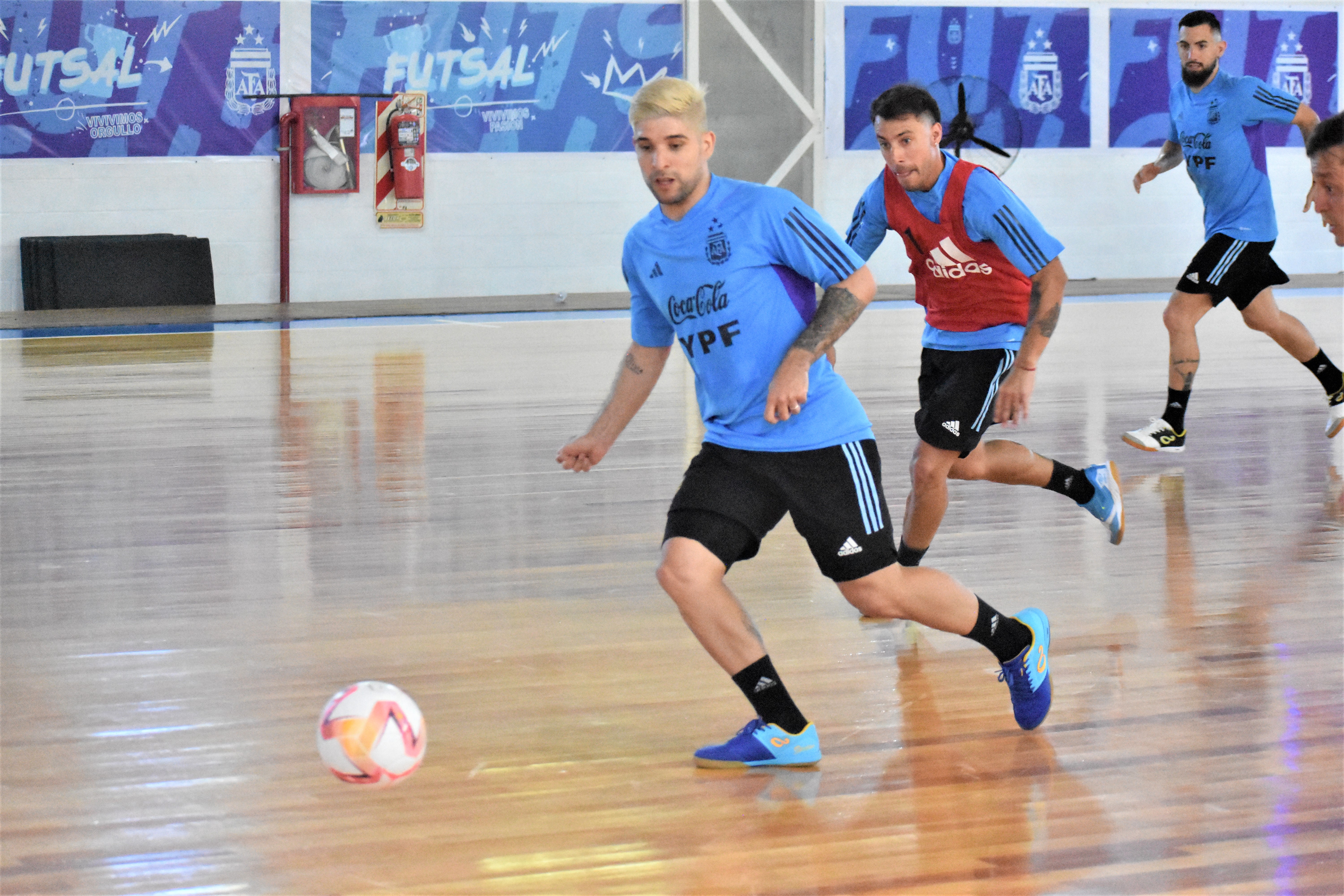 Último entrenamiento de la Selección de Futsal en el país
