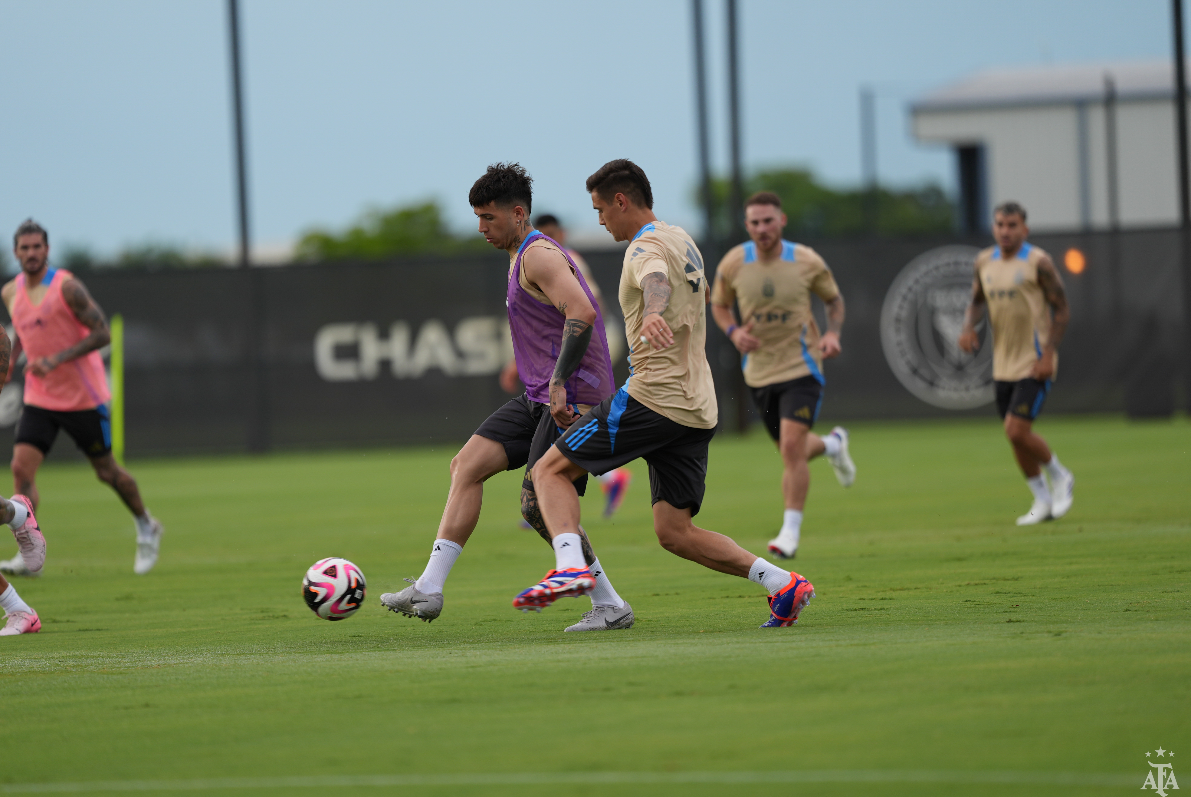 Nueva práctica de la Selección antes del partido contra Ecuador