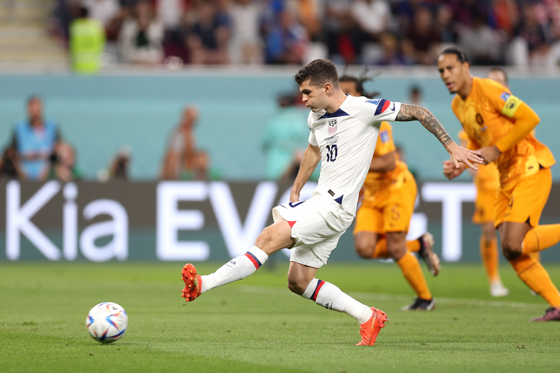 Países Bajos venció 3-1 a Estados Unidos y se clasificó a cuartos