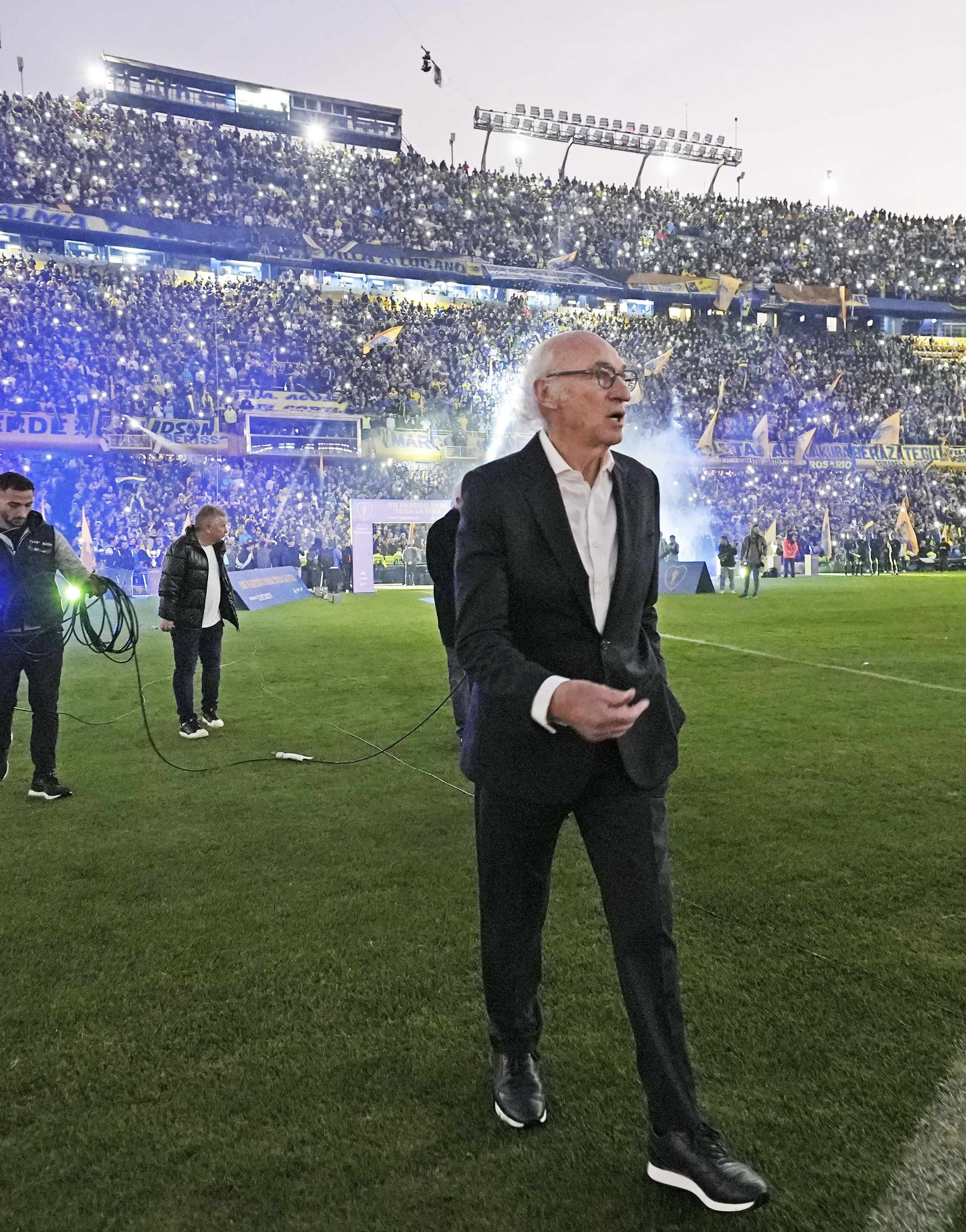 Juan Román Riquelme se despidió del fútbol en el estadio de Boca Juniors