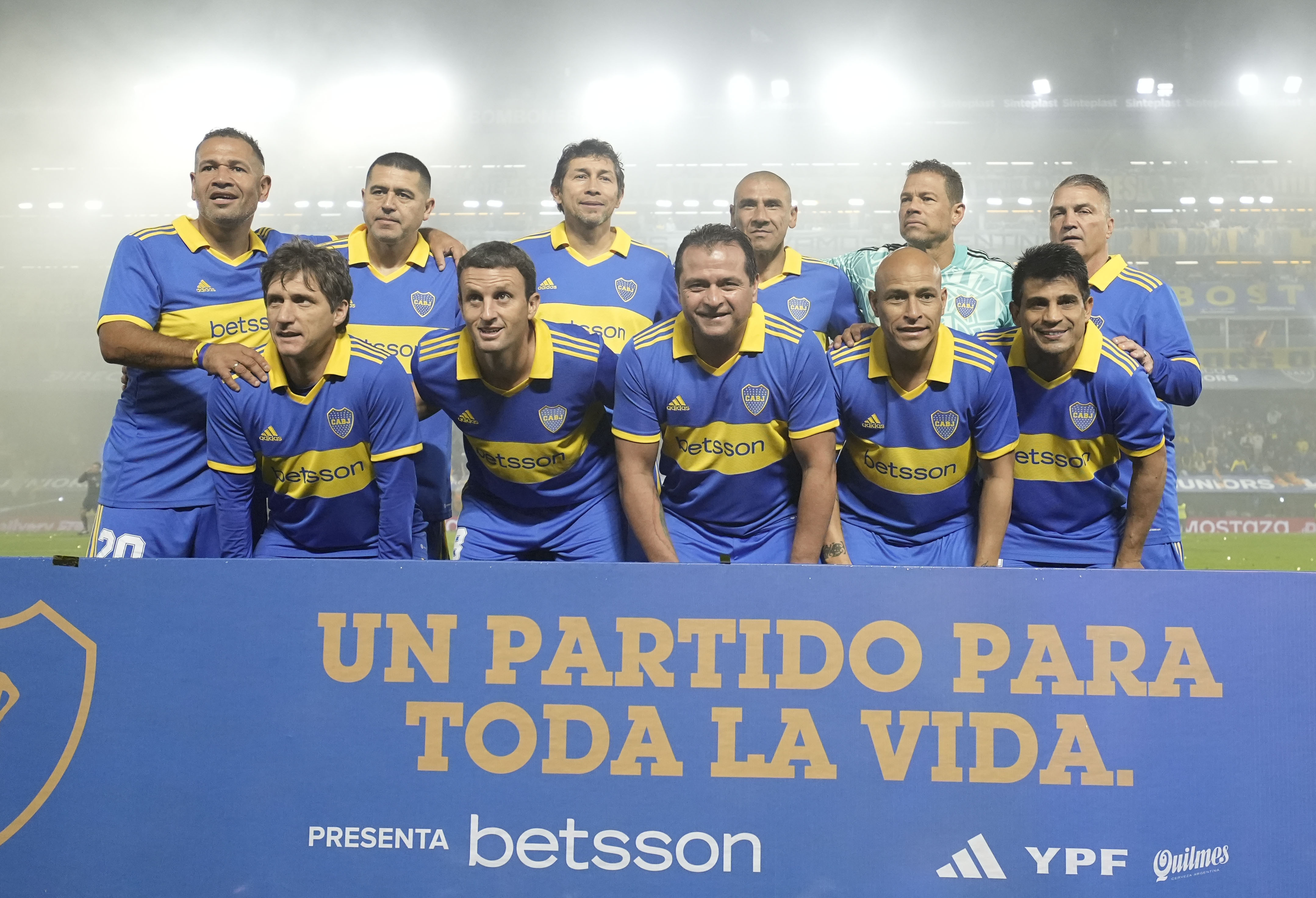 Juan Román Riquelme se despidió del fútbol en el estadio de Boca Juniors