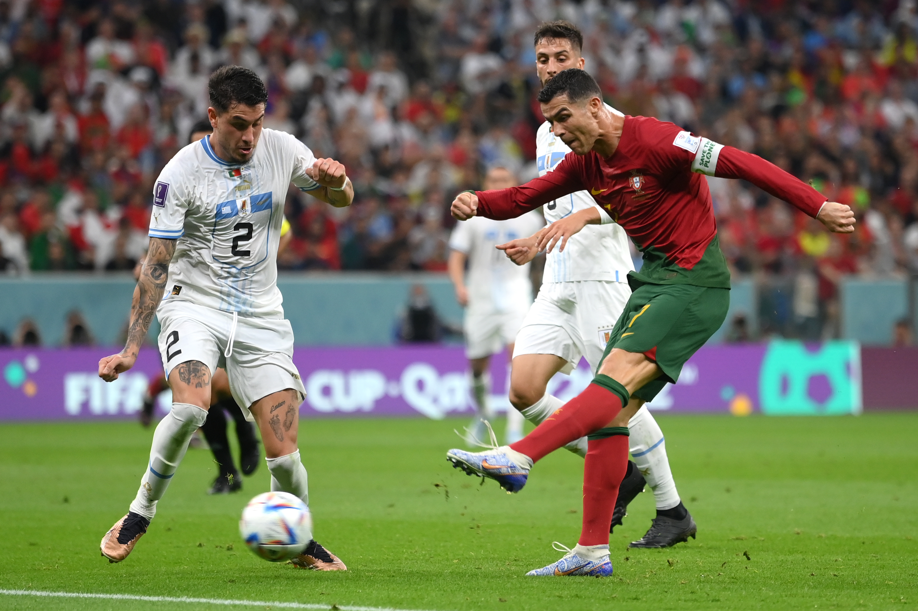 Portugal superó 2-0 a Uruguay 