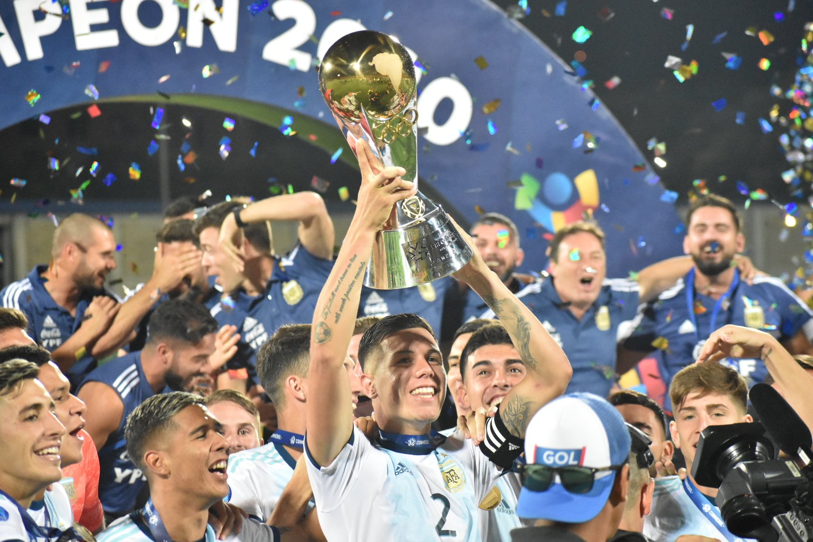 Postales de Argentina campeón del Preolímpico