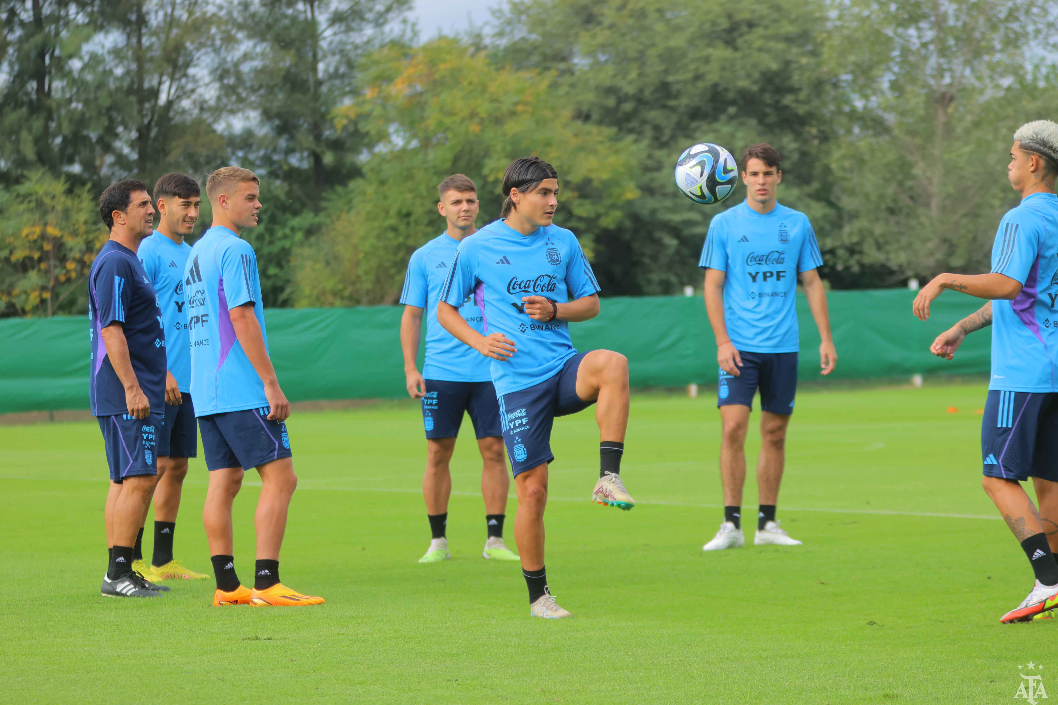 Práctica de la Selección Sub 20