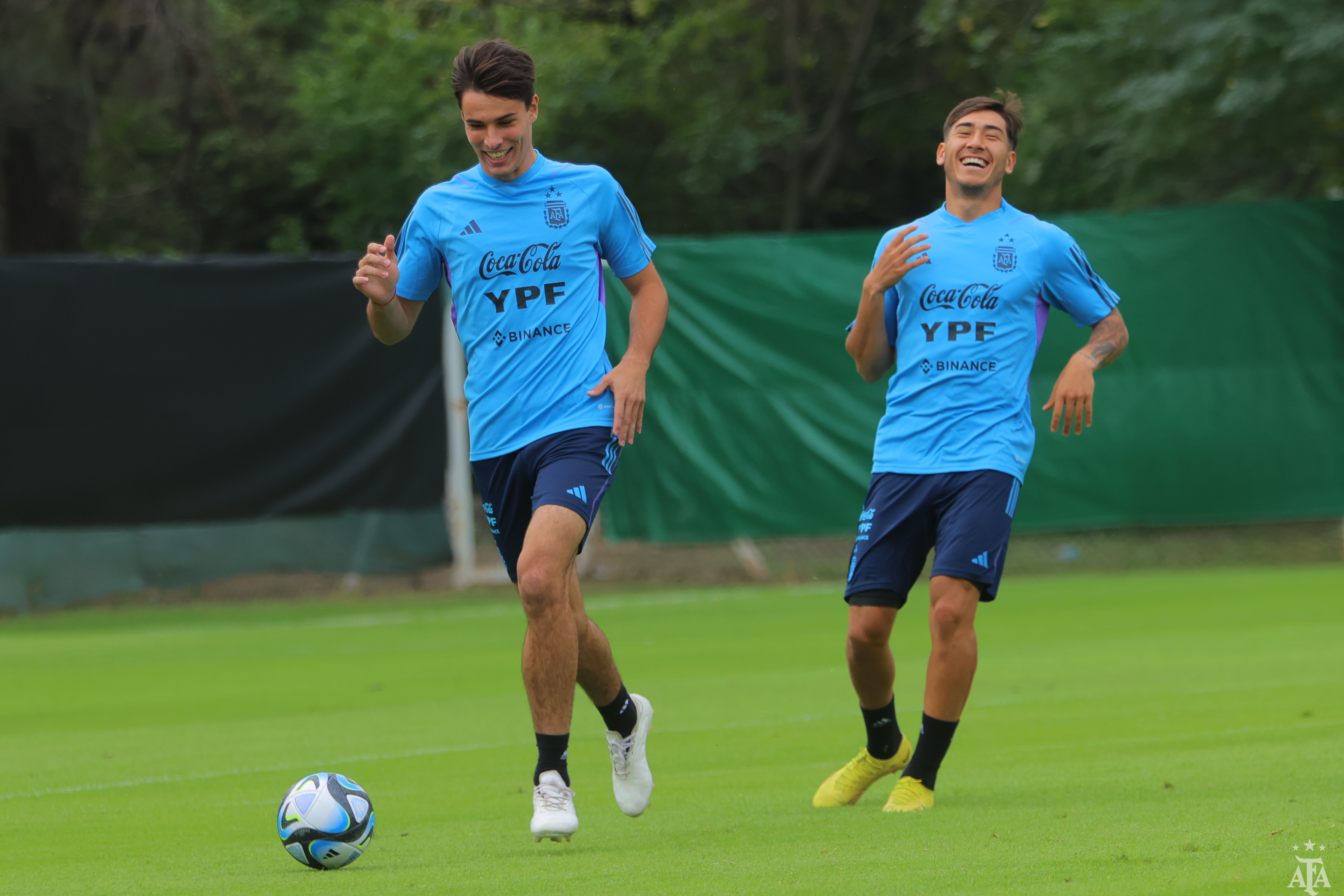 Práctica de la Selección Sub 20