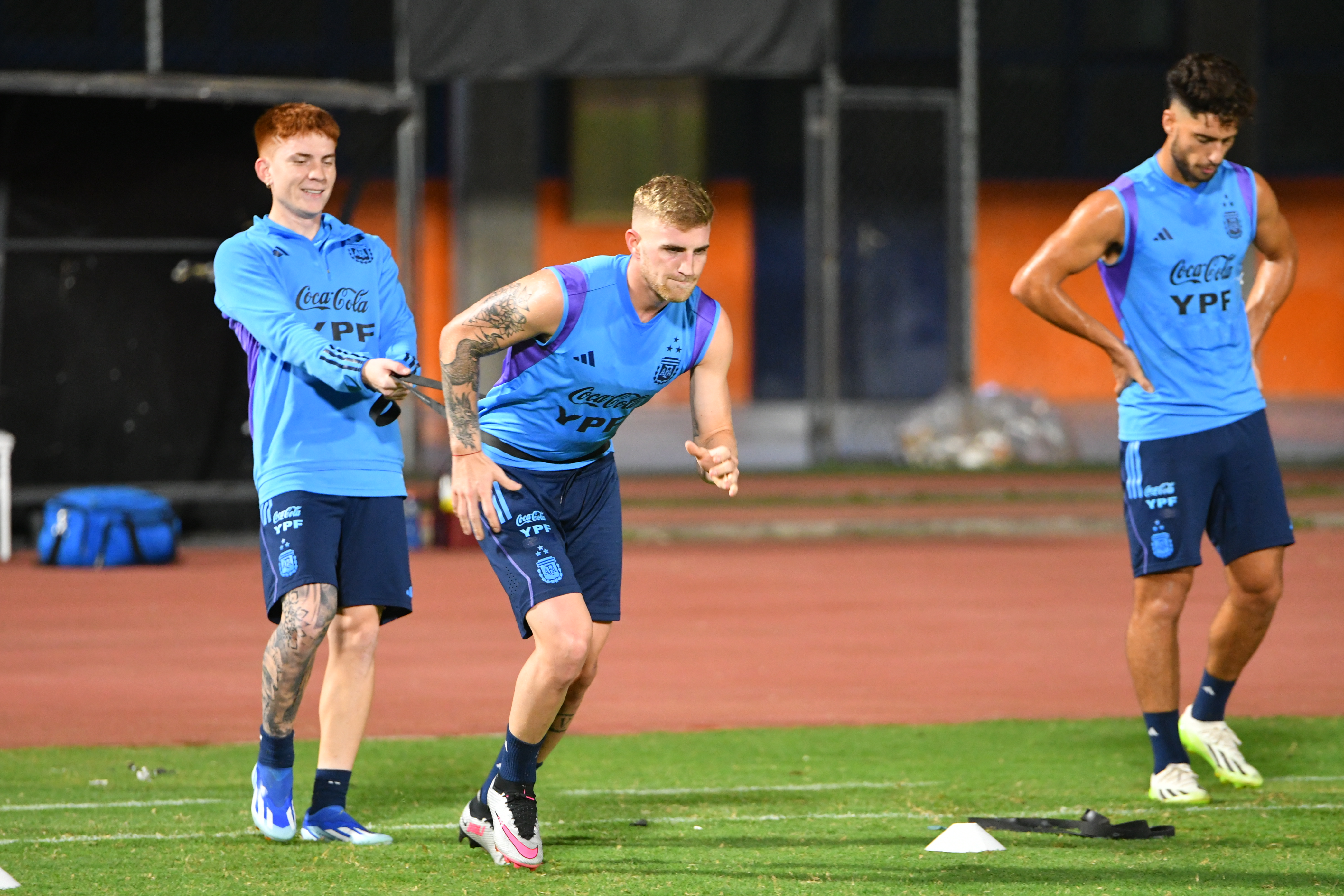 Primer entrenamiento de la Selección Sub 23 en Caracas