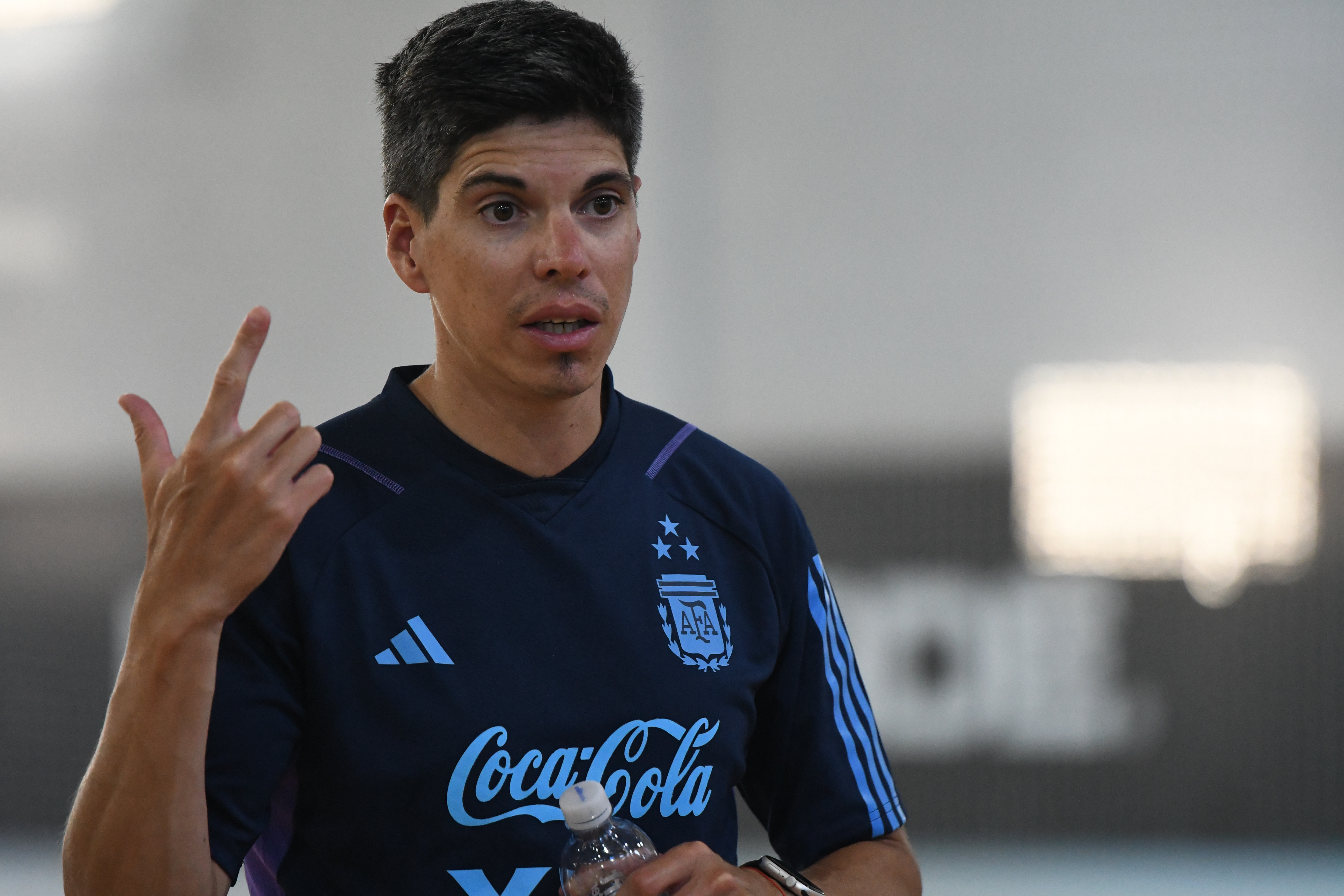 Primer entrenamiento del año de cara a la Copa América