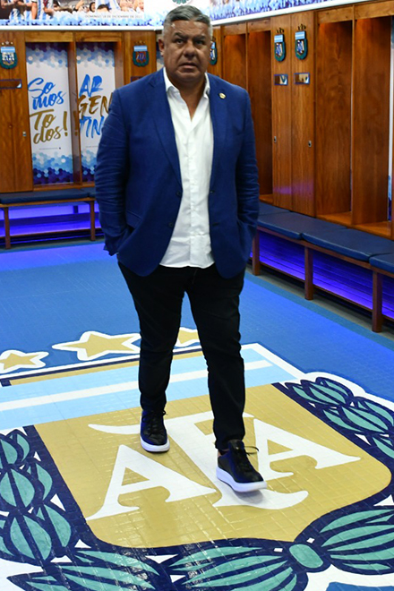 Refacciones en el Predio de los Campeones del Mundo