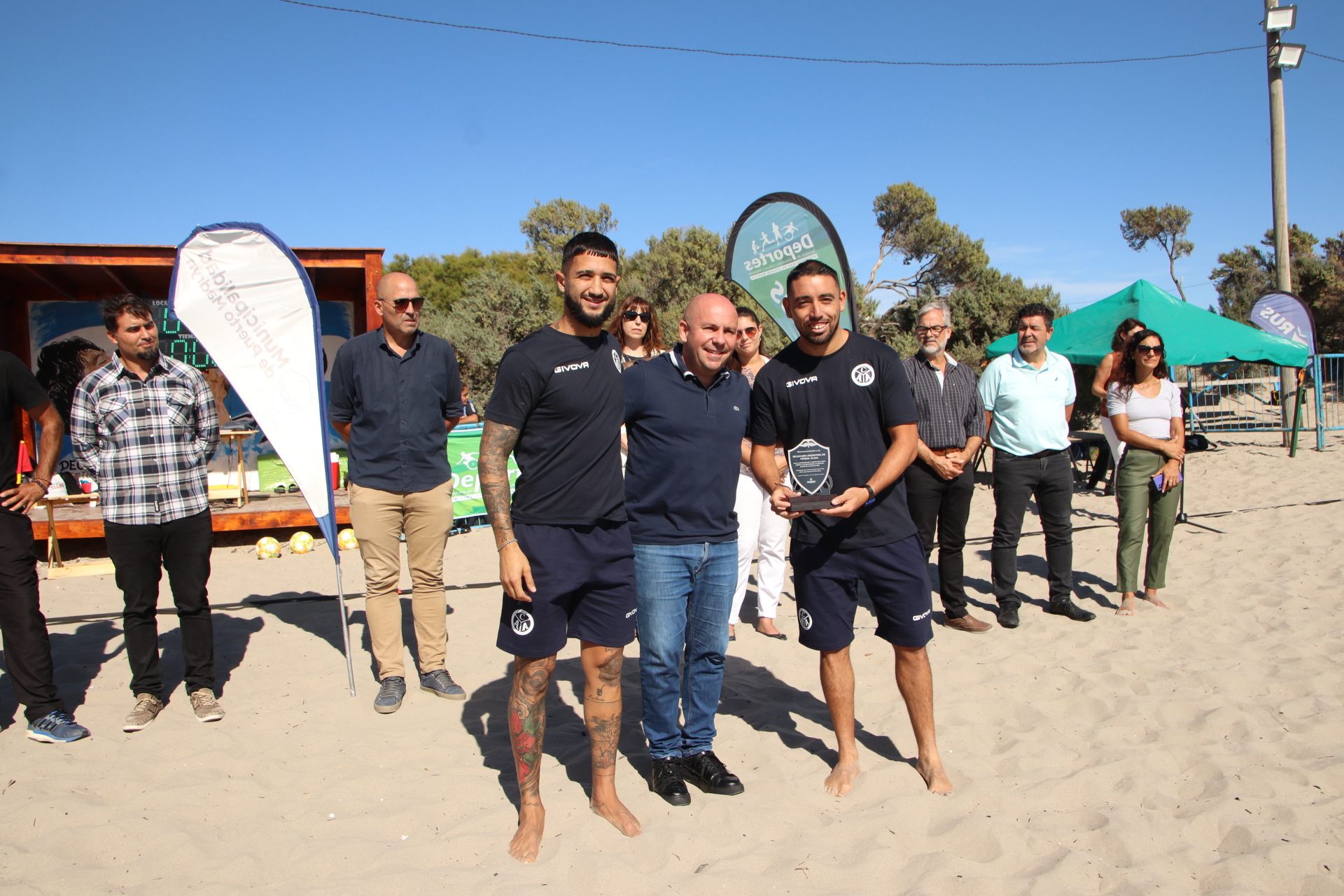 Se definen los clasificados la Liga Nacional de Fútbol Playa Masculino
