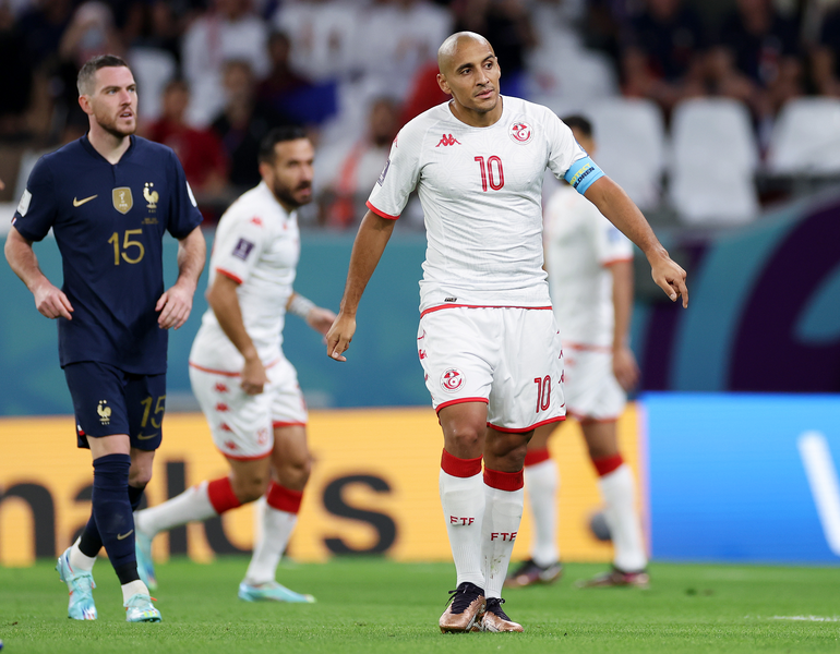 Túnez se impuso 1-0 ante Francia