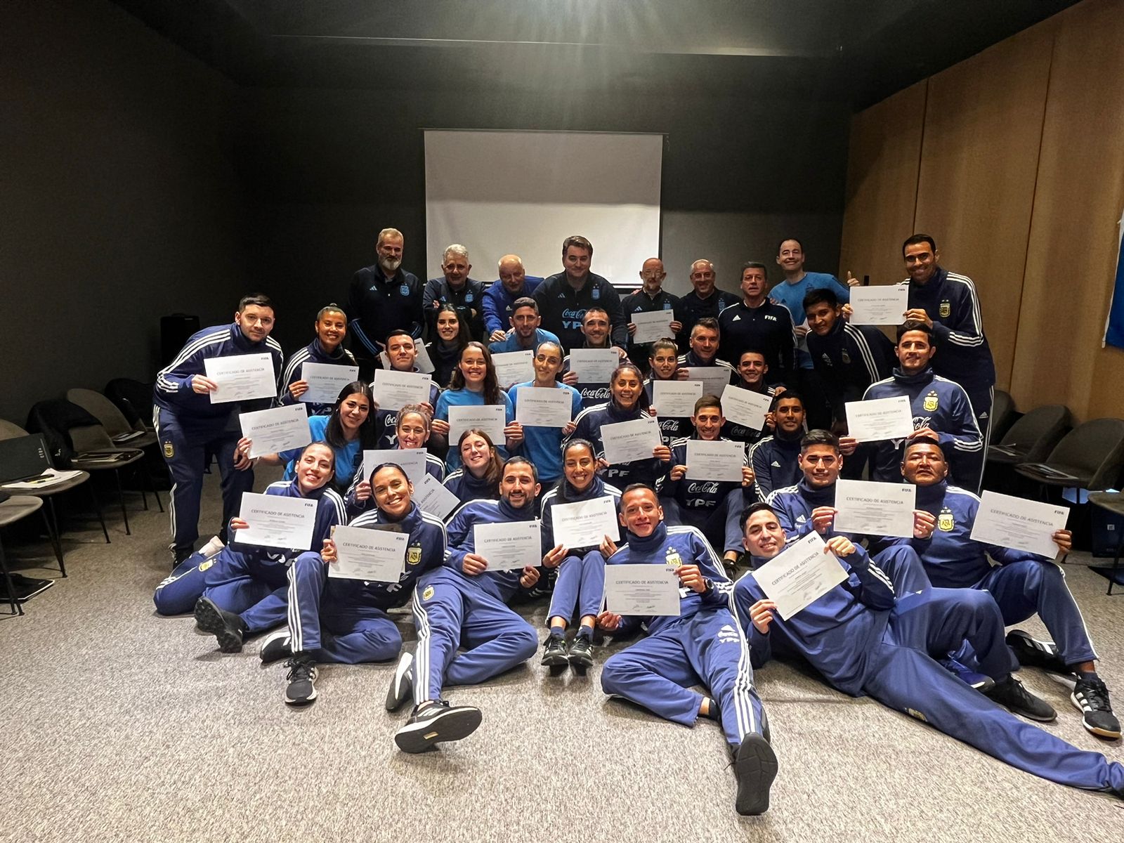 Se realizó en Ezeiza la primera edición del Curso RAP FIFA para árbitros de FUTSAL