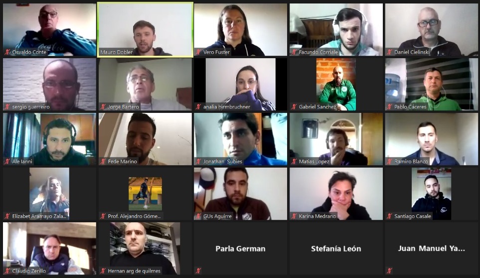 Se realizó un encuentro con preparadores de arqueras