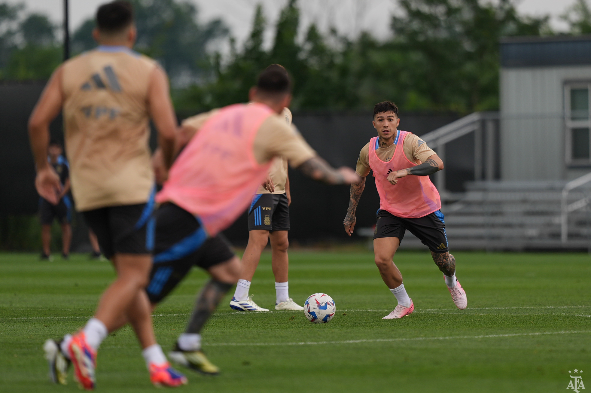 Segundo día de trabajo en el Centro de Entrenamiento Red Bulls de Nueva Jersey