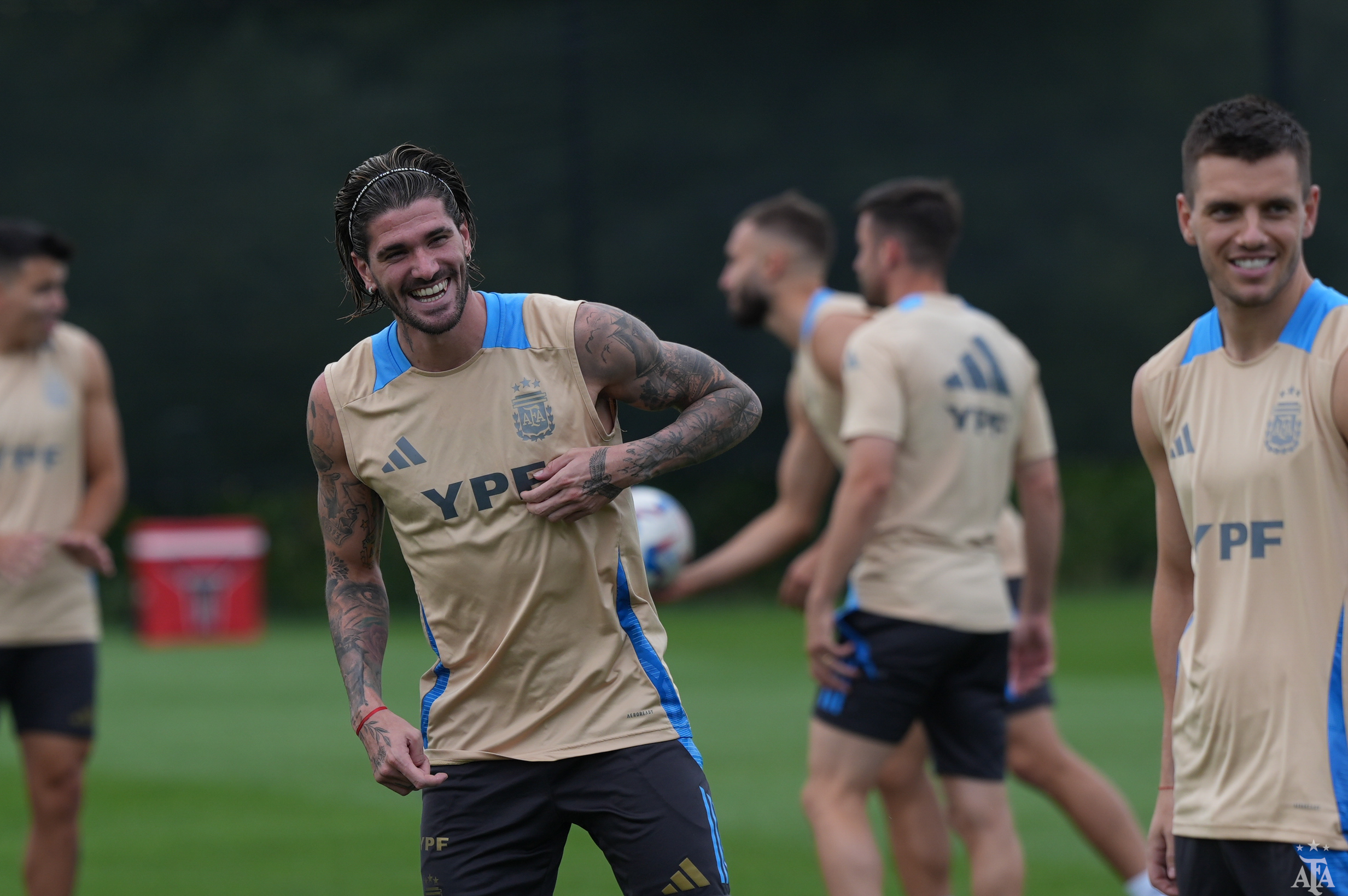 Segundo día de trabajo en el Centro de Entrenamiento Red Bulls de Nueva Jersey