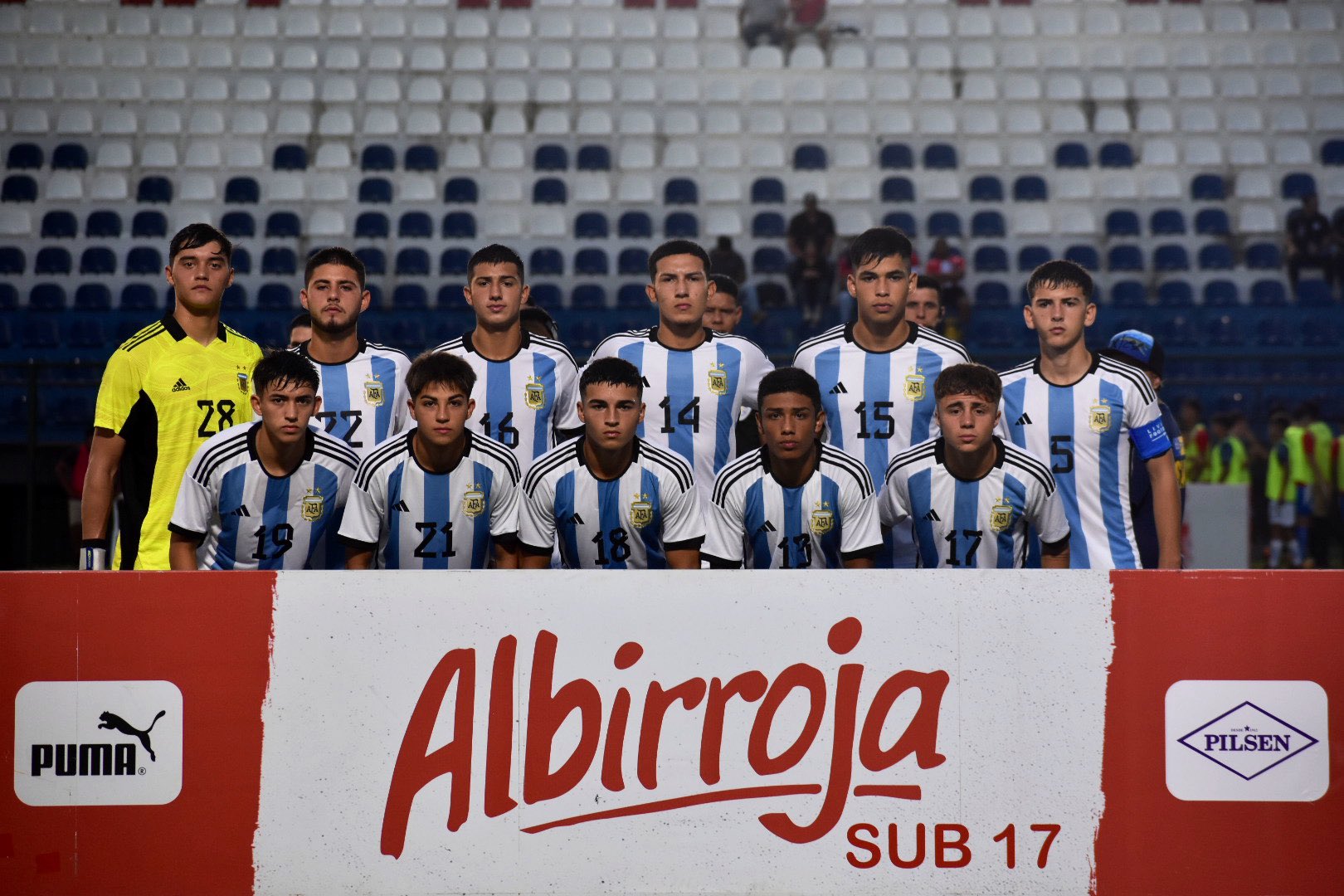Con una gran actuación, la Selección Sub 17 venció 4-0 a Paraguay