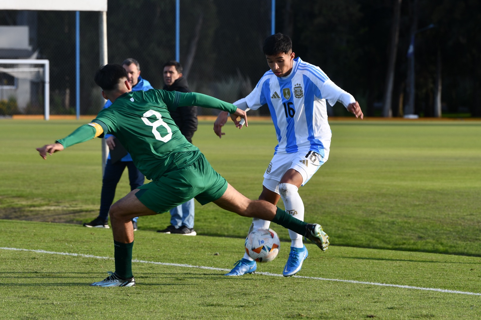 Sub 17: triunfo de Argentina por 2-1 ante Bolivia en un amistoso