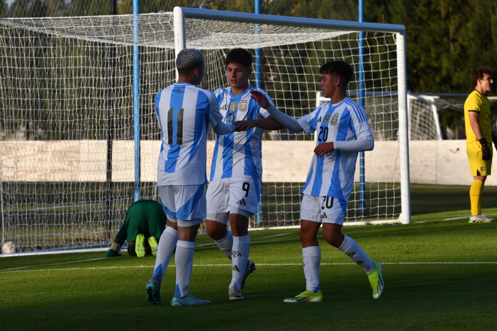 Sub 17: triunfo de Argentina por 2-1 ante Bolivia en un amistoso