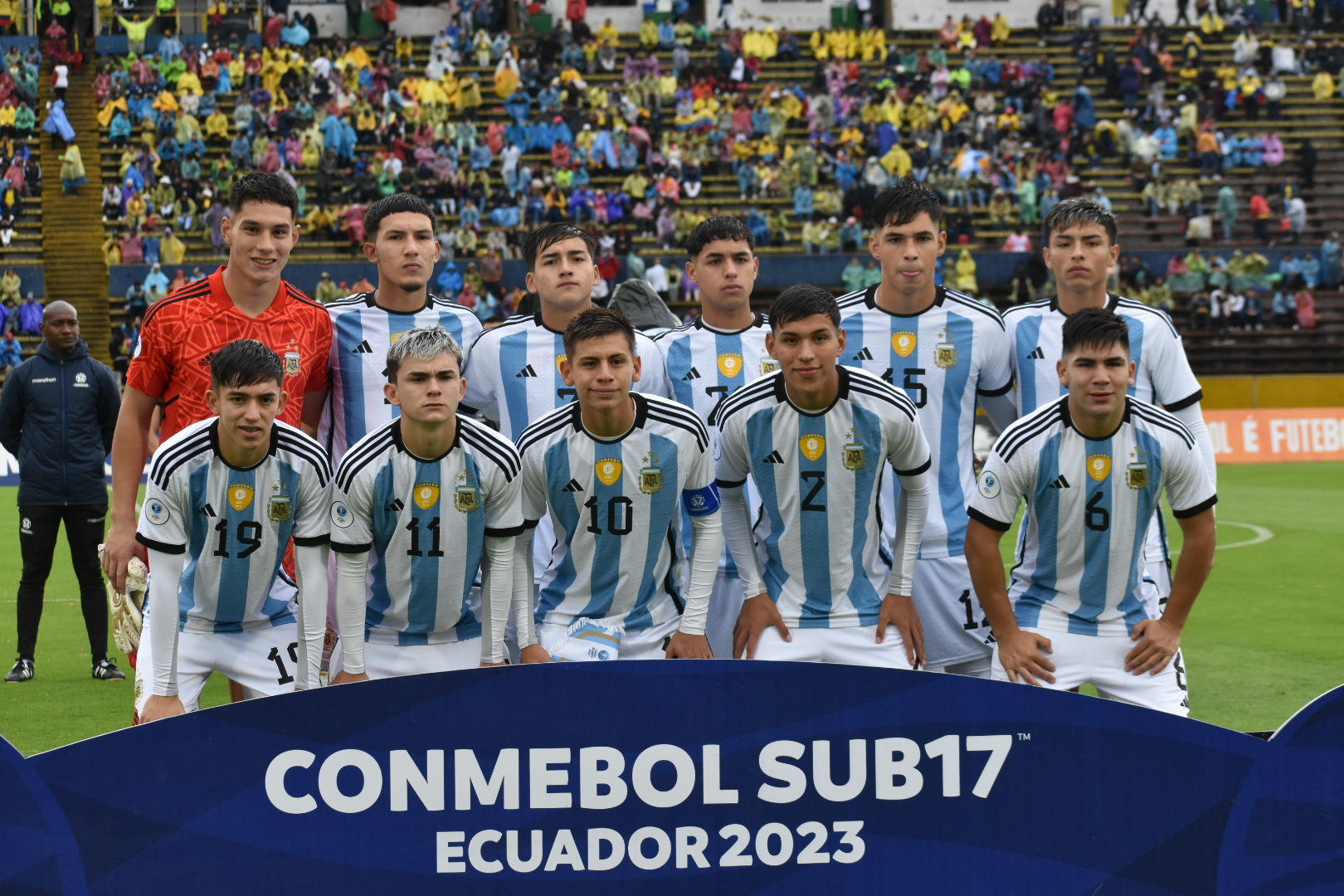Sub 17: Argentina cayó 3-2 ante Brasil en el cierre del Sudamericano