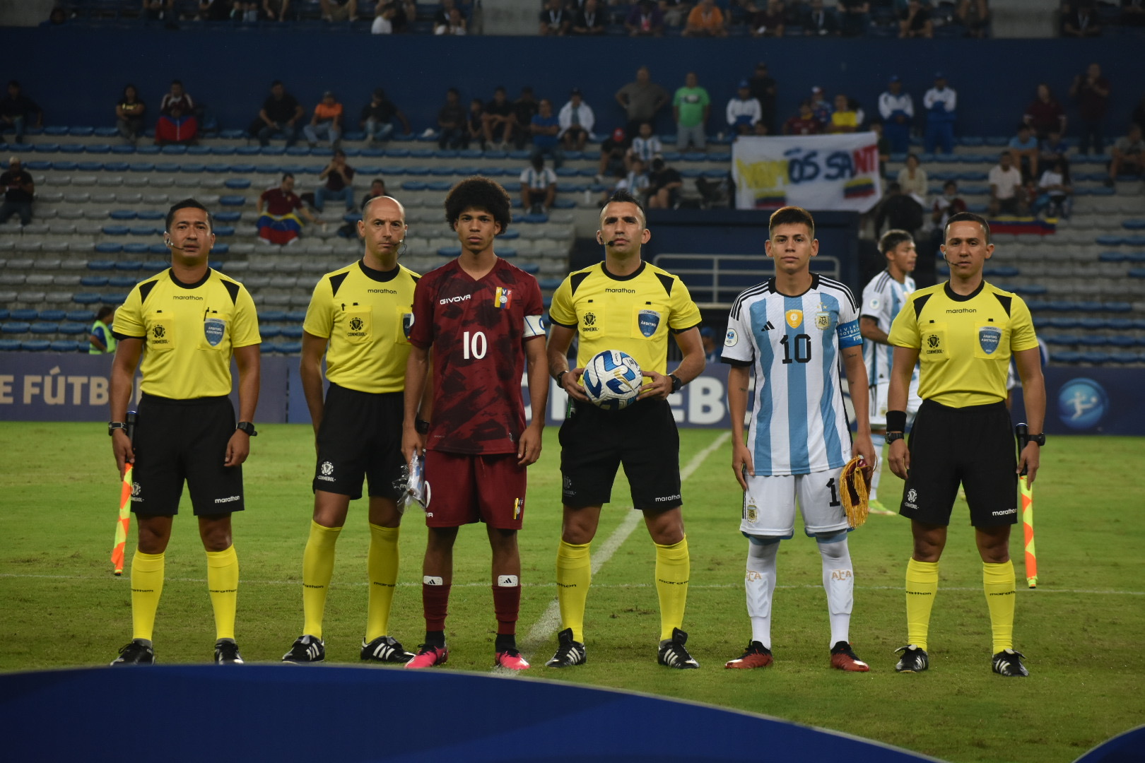 Sub 17: Argentina venció 4-2 a Venezuela en su debut en el Sudamericano 