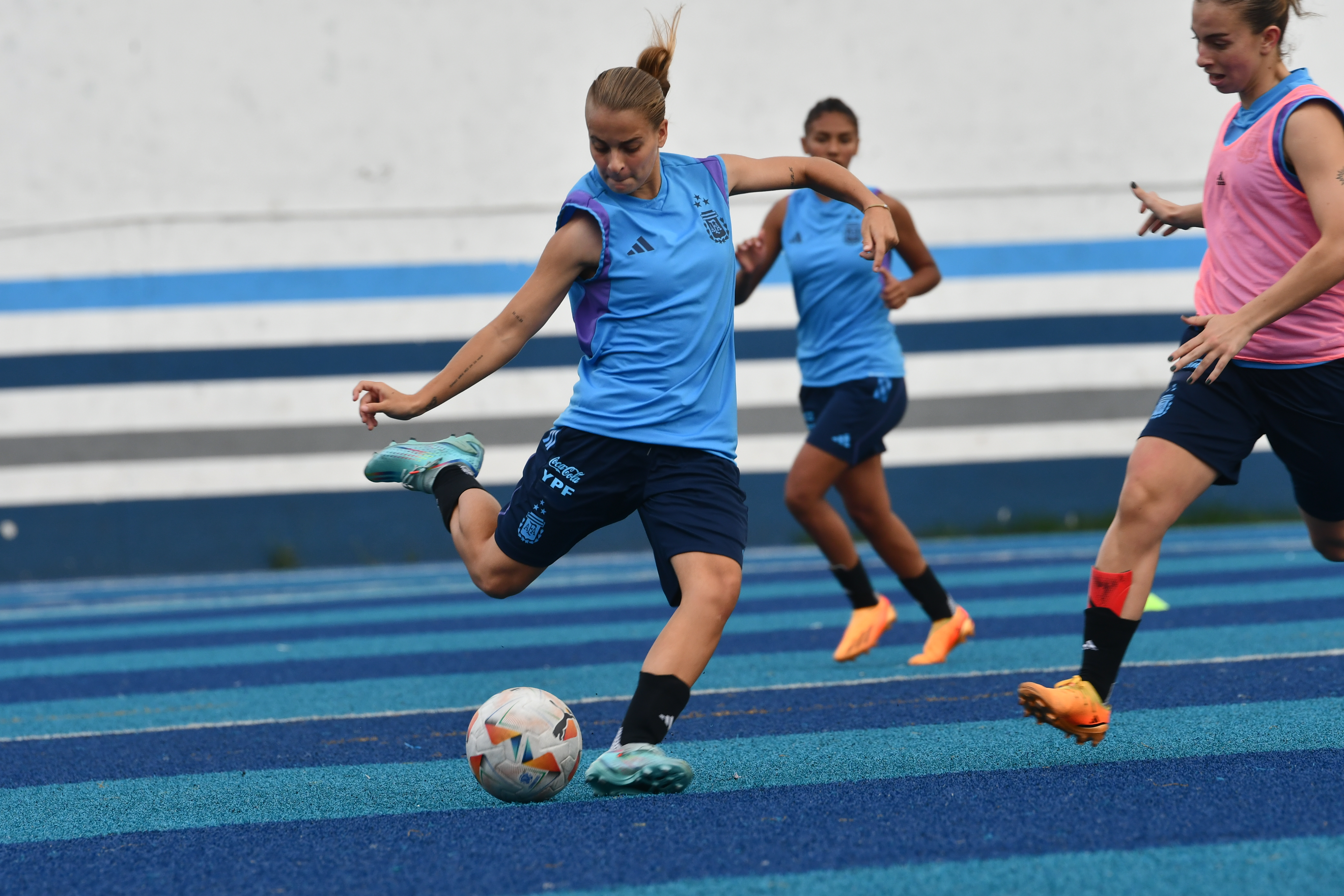 Último entrenamiento antes de enfrentar a Colombia en el Sudamericano