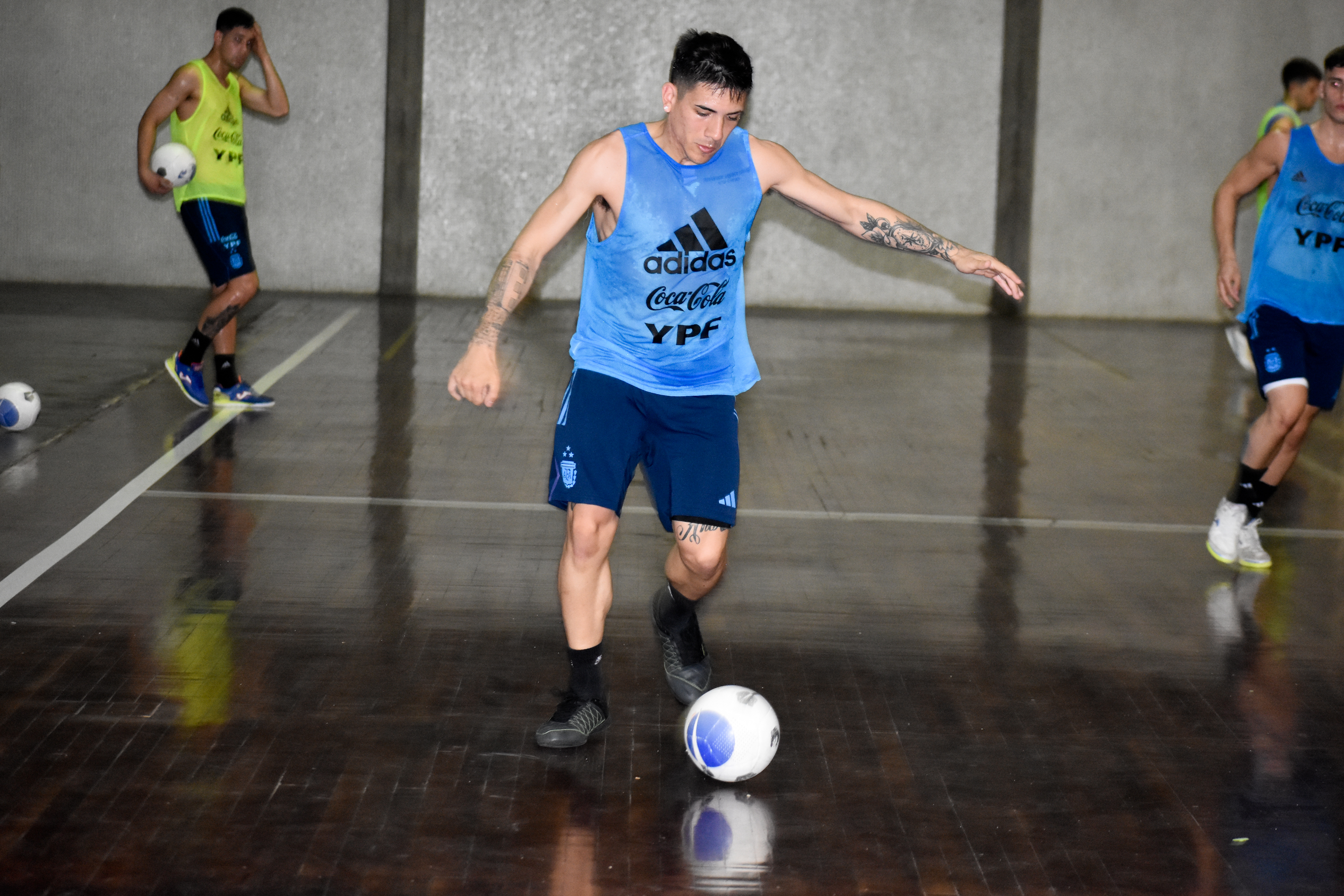 Último entrenamiento de la Selección Sub 20 en Venezuela