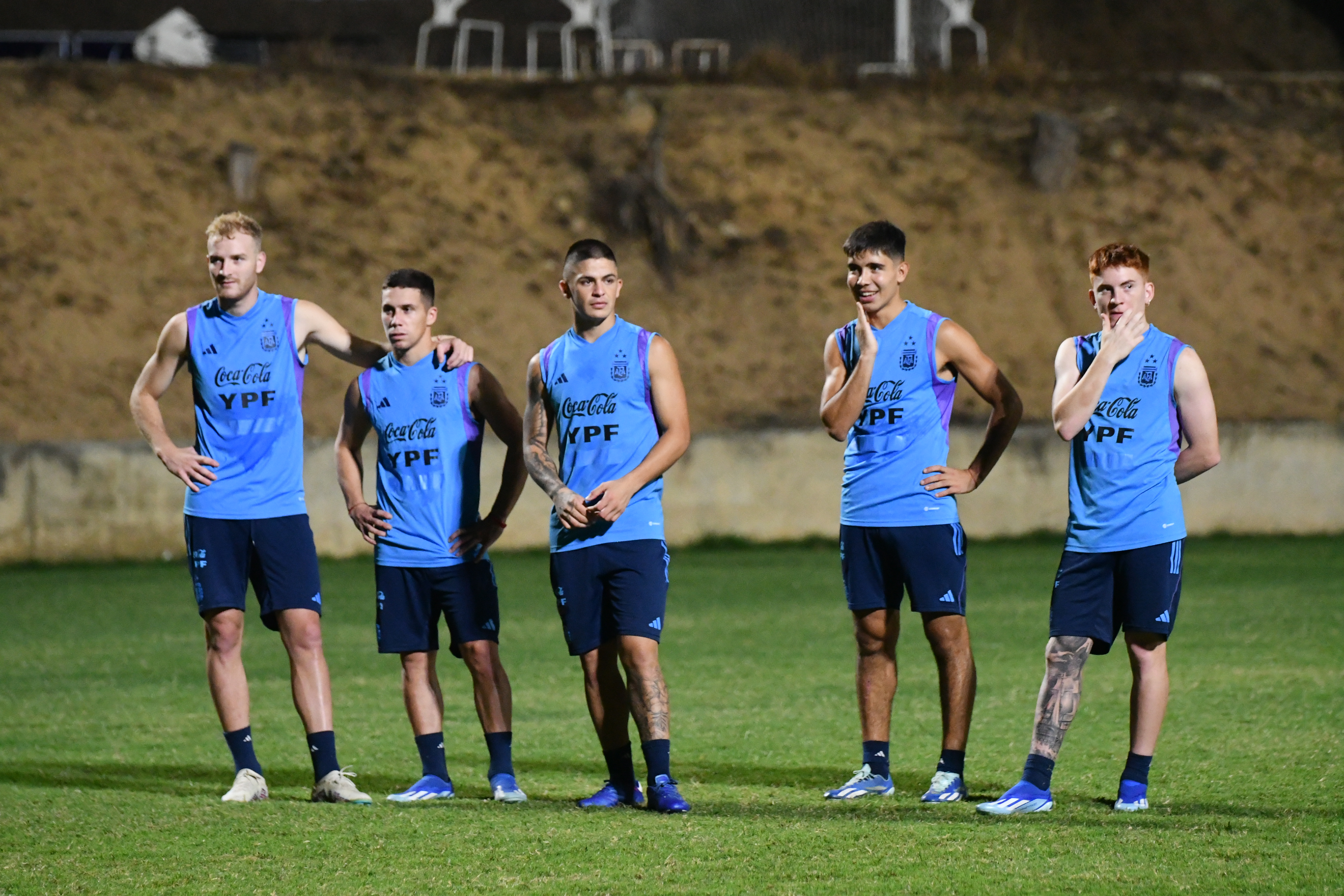 Último entrenamiento de la Selección Sub 23 de cara al partido contra Venezuela