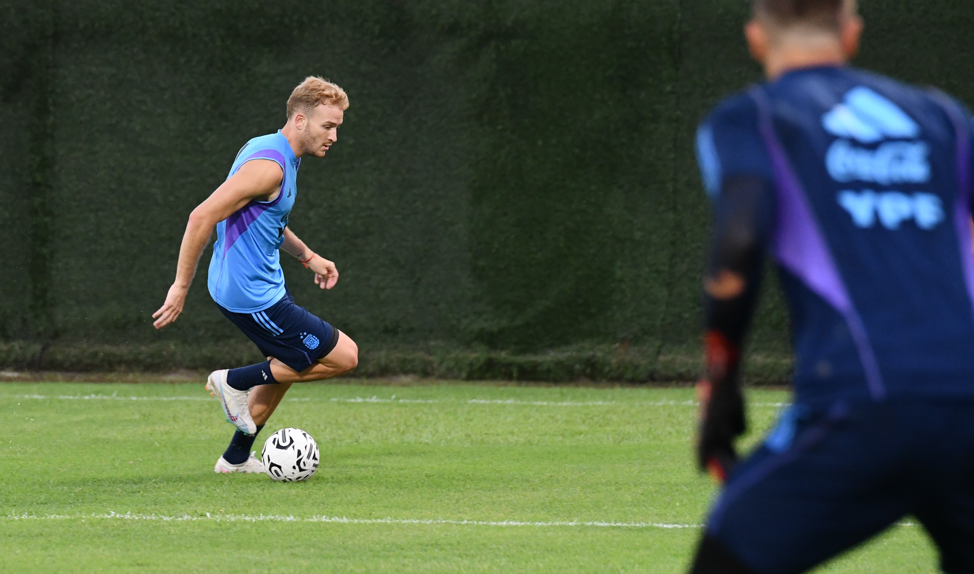 Último entrenamiento de la Selección Sub 23 antes del debut en el Preolímpico